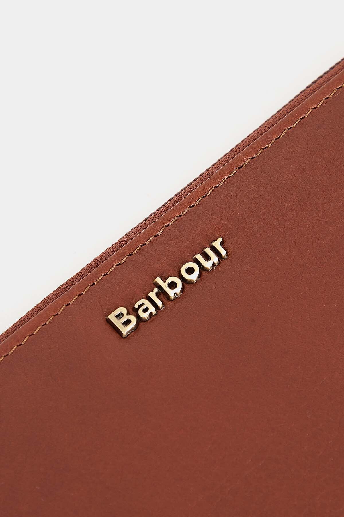 Laire Leather Matinee Purse - BROWN