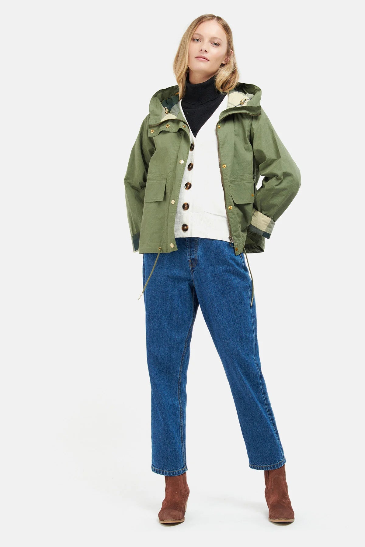 Nith Showerproof Jacket - ARMY GREEN ANCIENT