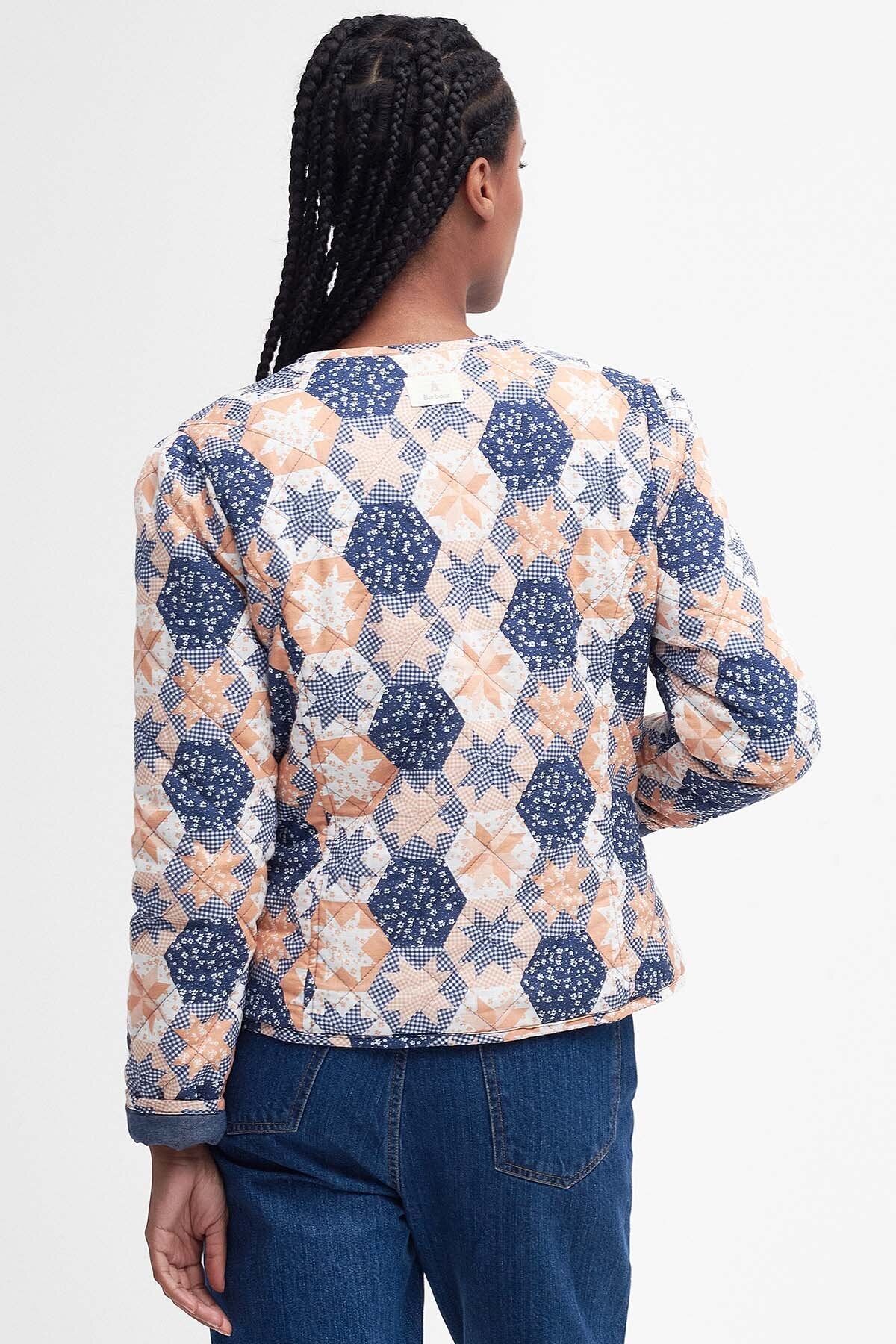 Margate Reversible Collarless Jacket - MULTI