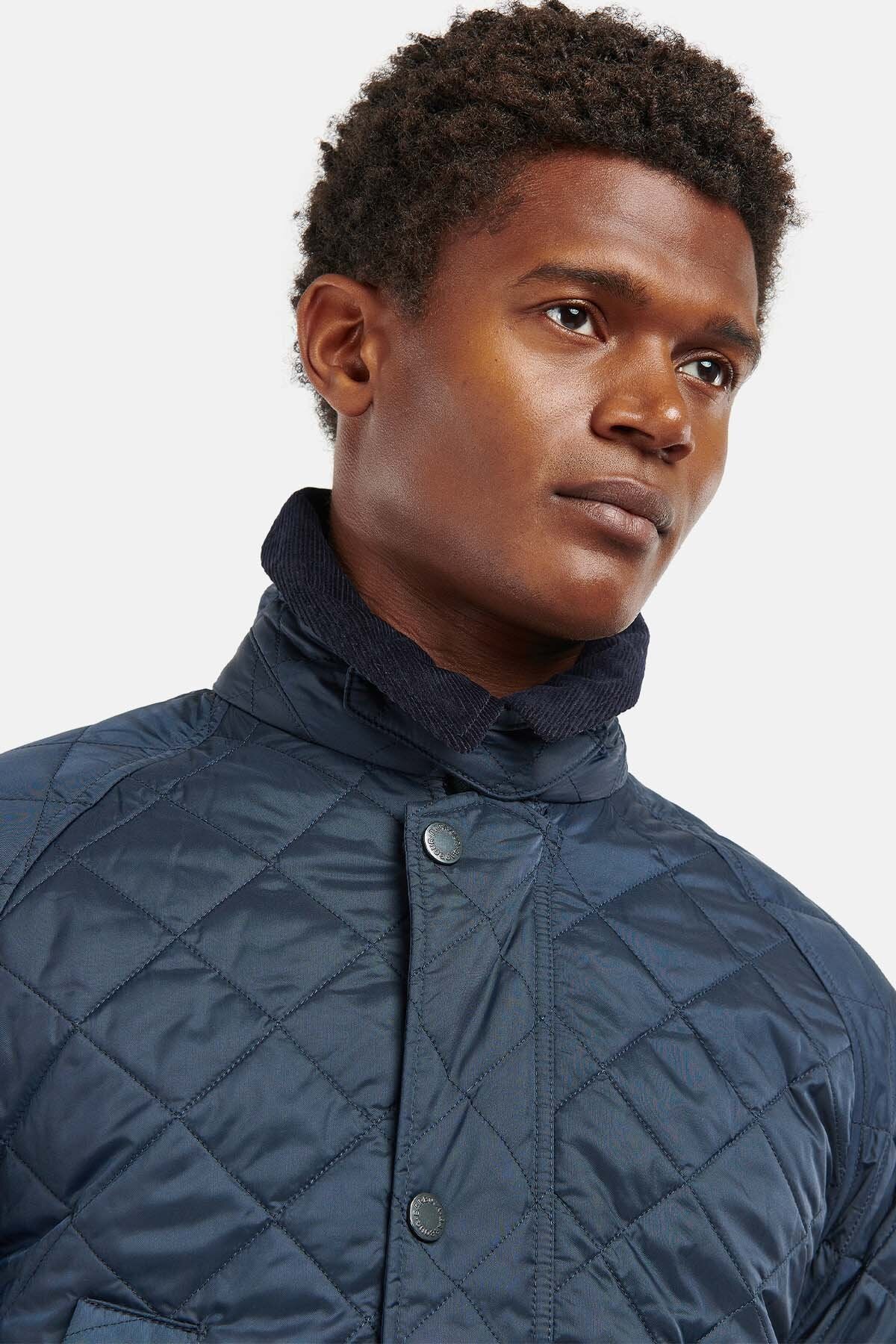 Ashby Quilted Jacket - NAVY