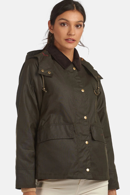 Waxed Jacket - OLIVE/CLASSIC