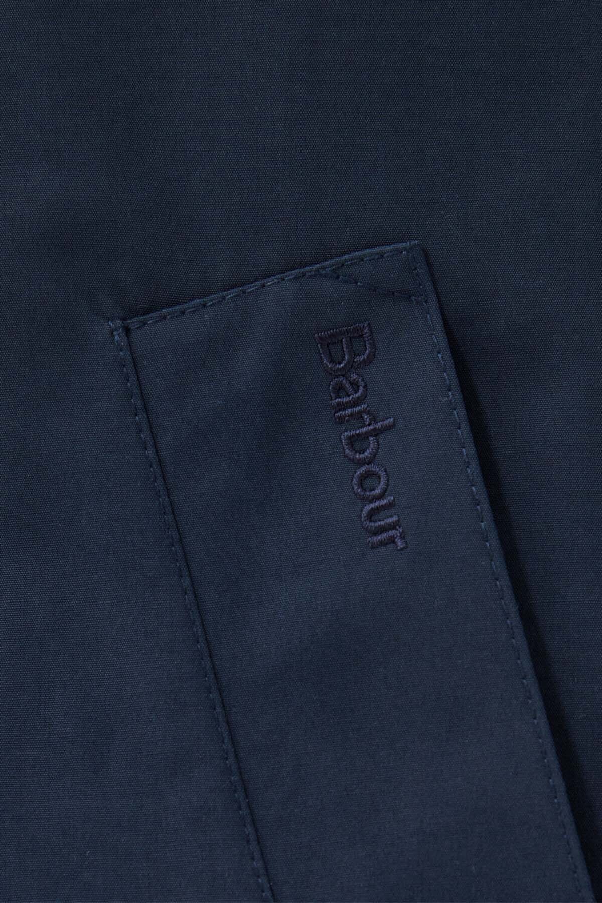Cambridge Waterproof Mac - NAVY/FOREST MIST