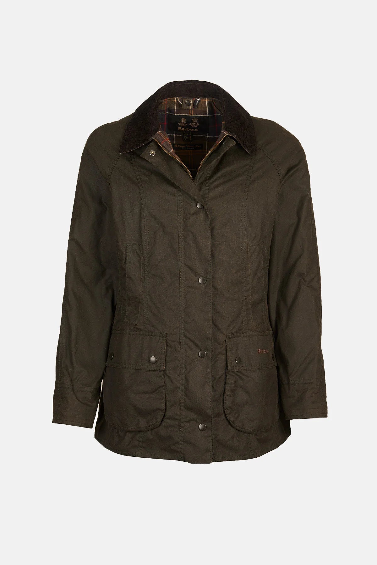 Classic Beadnell Wax Jacket - OLIVE