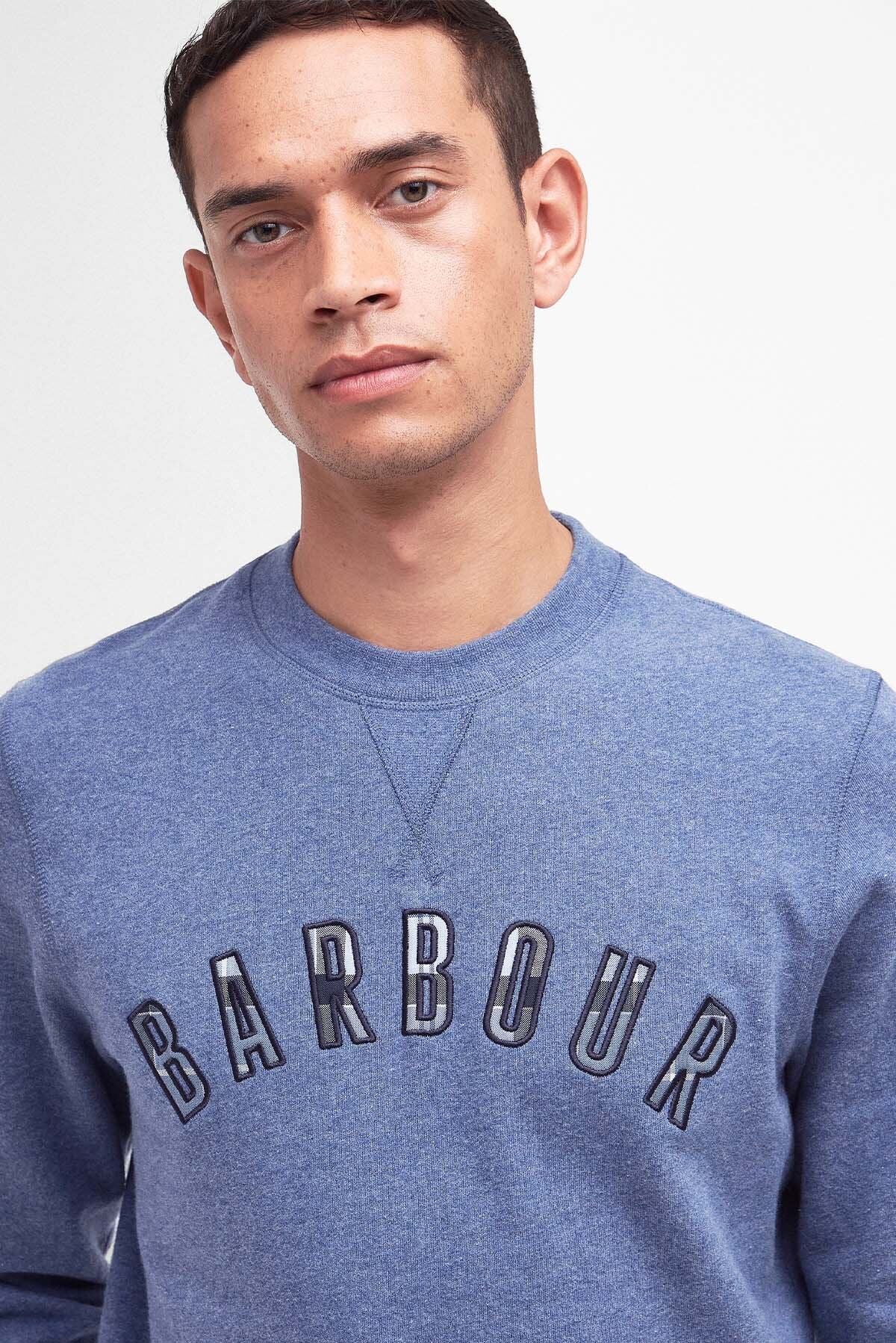 Debson Crew Neck Sweatshirt - CHAMBRAY