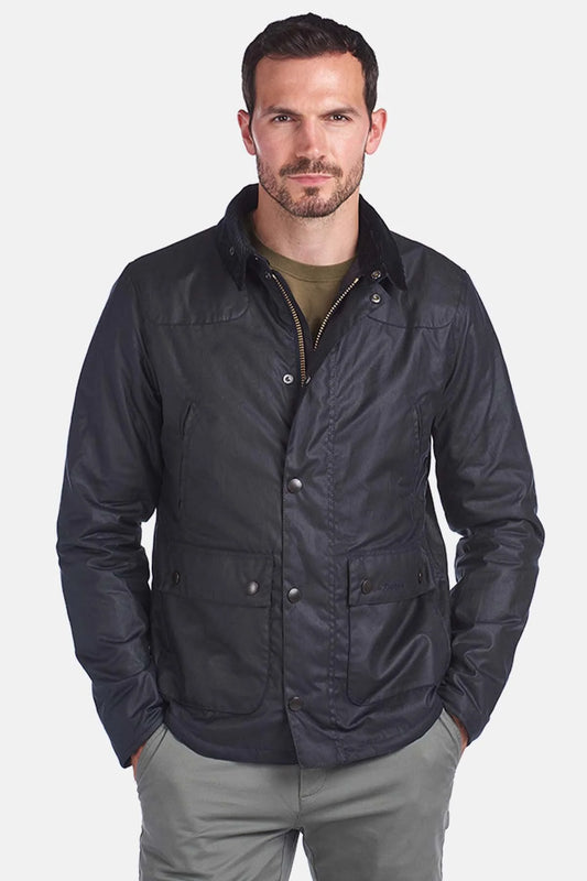 Reelin Wax Jacket - NAVY