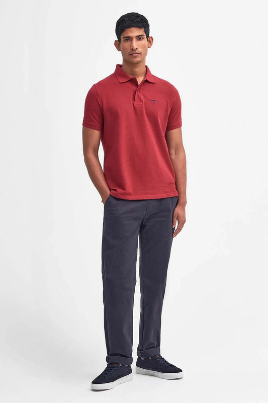 Lightweight Sports Polo Shirt - BIKING RED