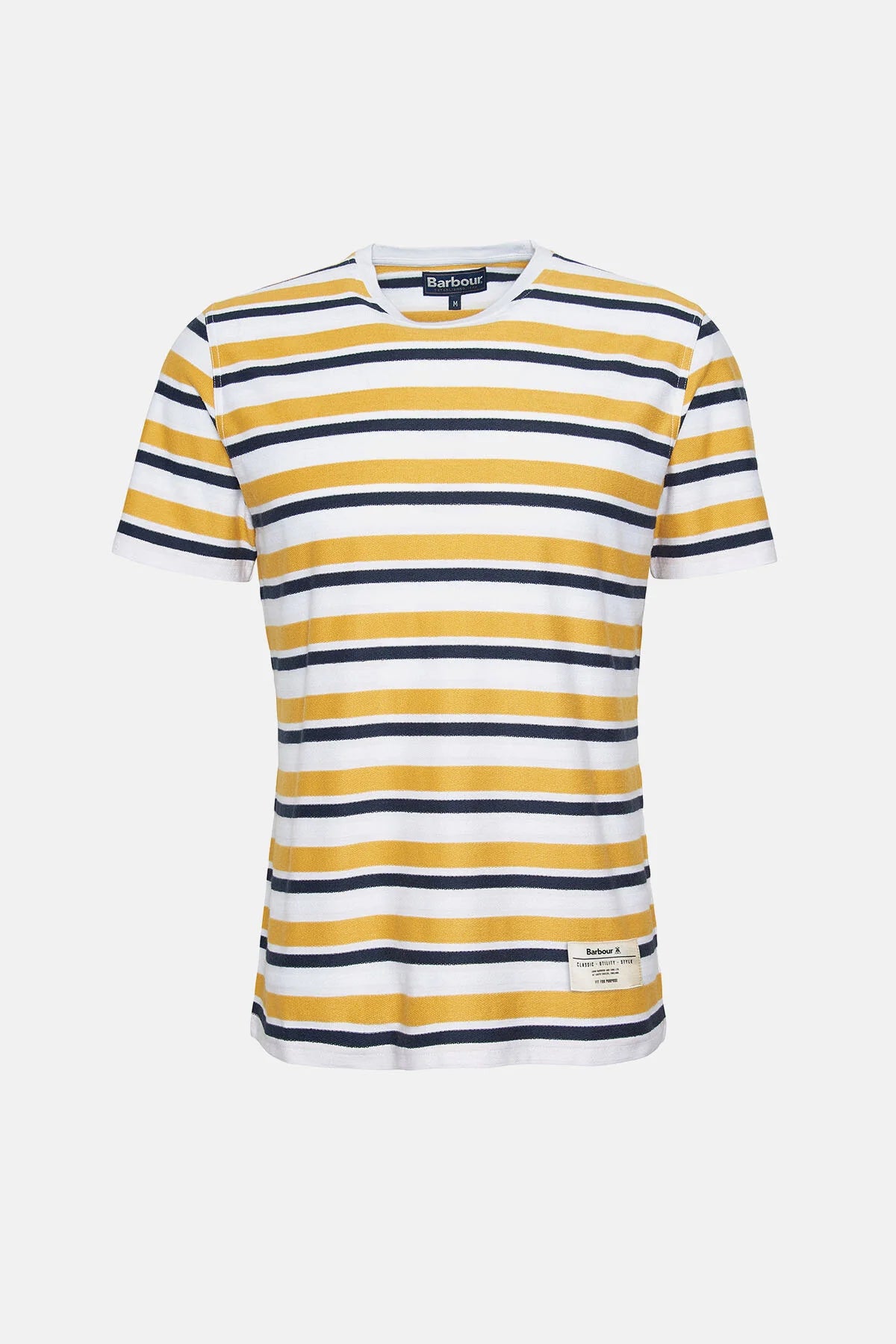 Whitwell Striped T-Shirt - HONEY GOLD