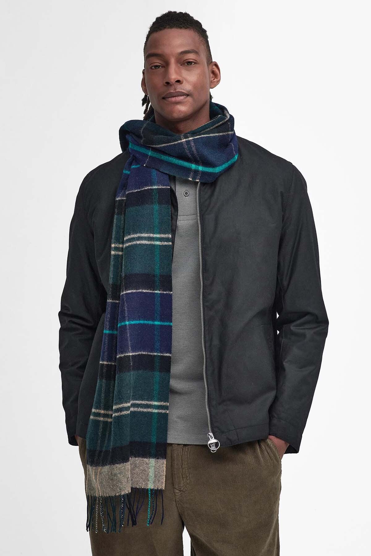 Inverness Tartan Scarf - GREEN LOCH