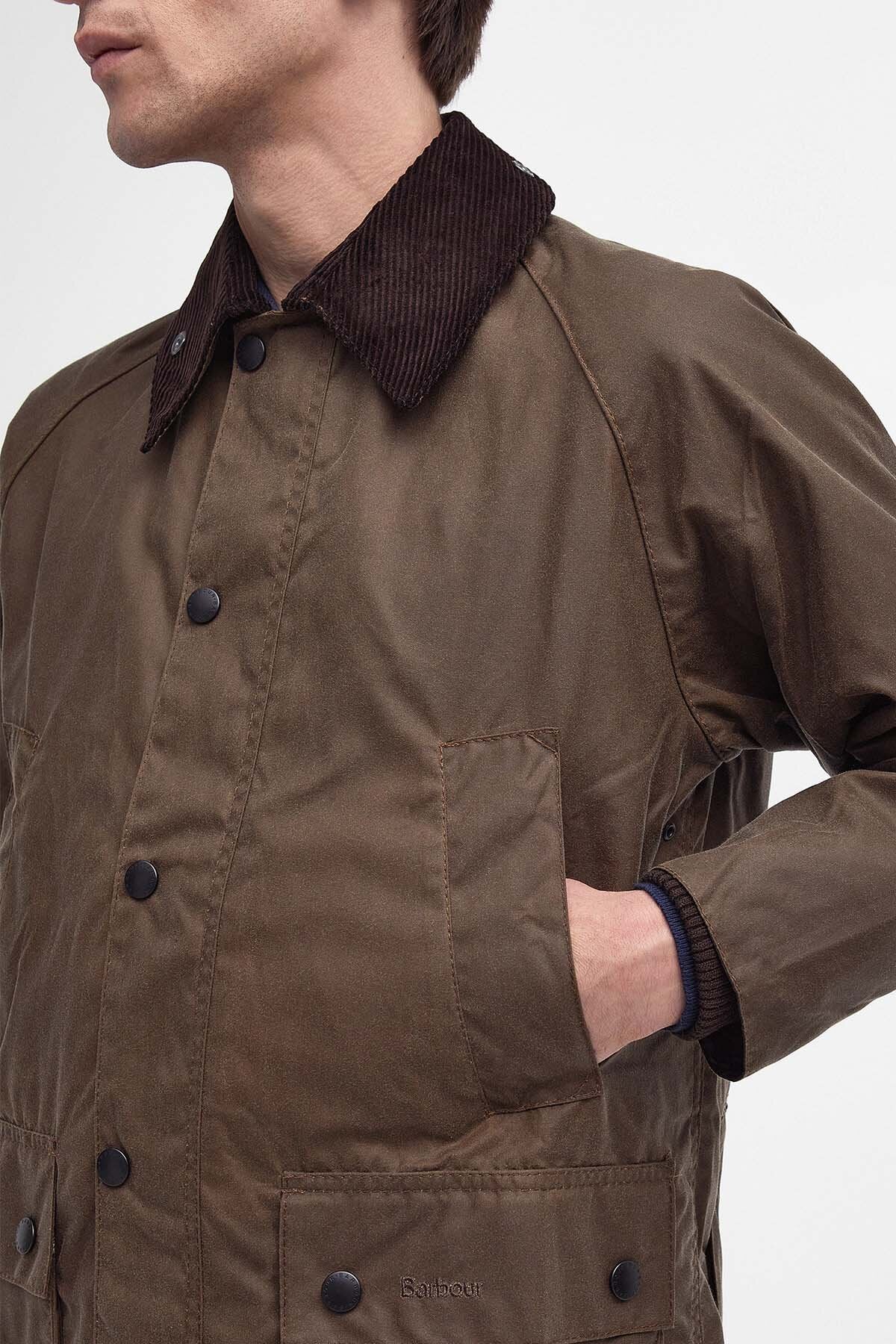 Bedale Waxed Jacket - BARK