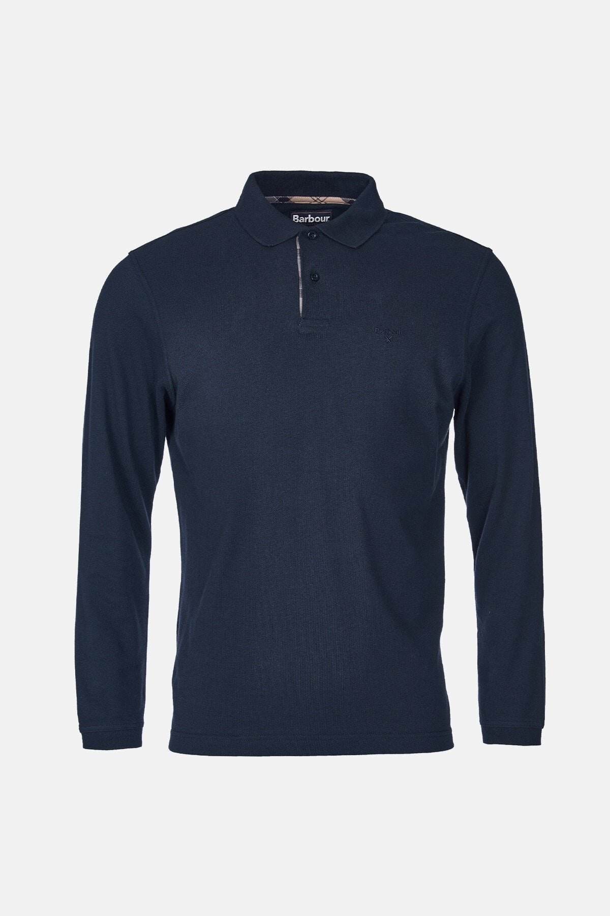 Essential Long-Sleeve Polo Shirt - NAVY