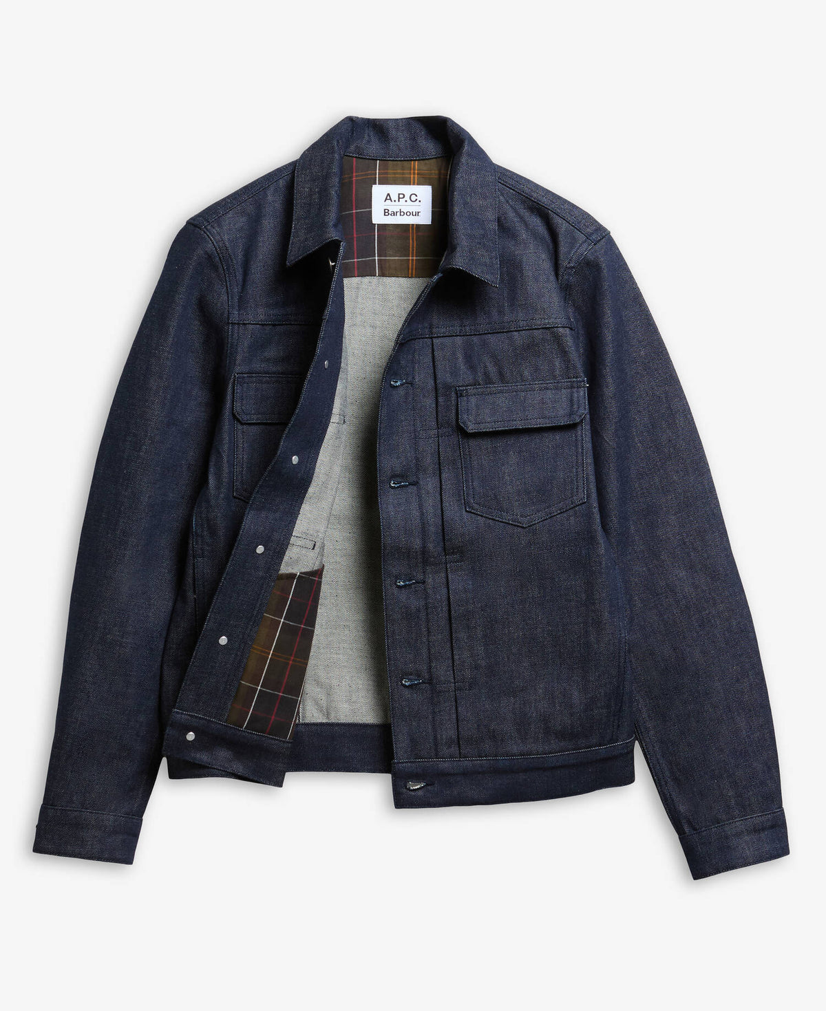 Barbour x A.P.C. Trucker Denim Jacket