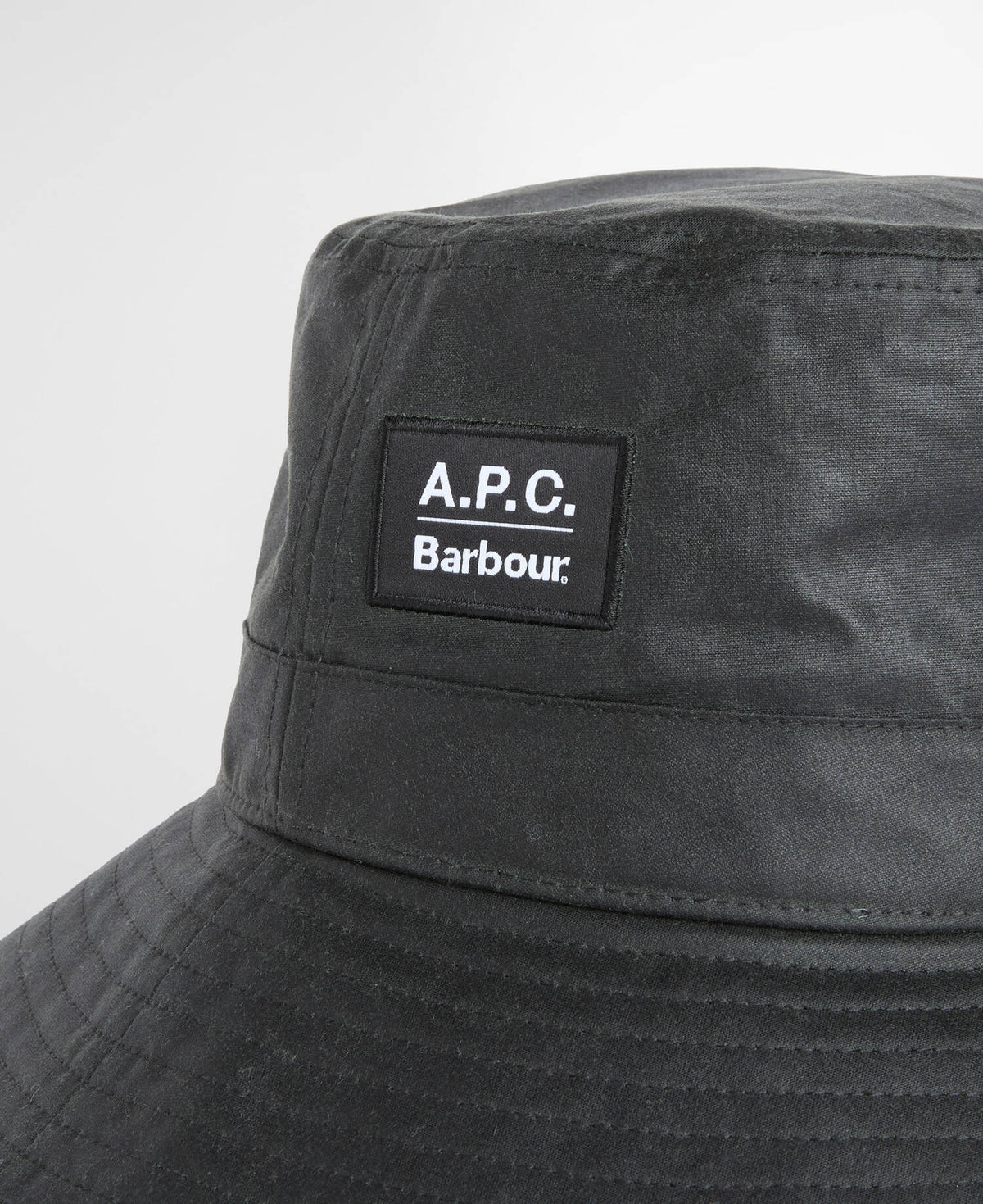Barbour x A.P.C. Waxed Bucket Hat