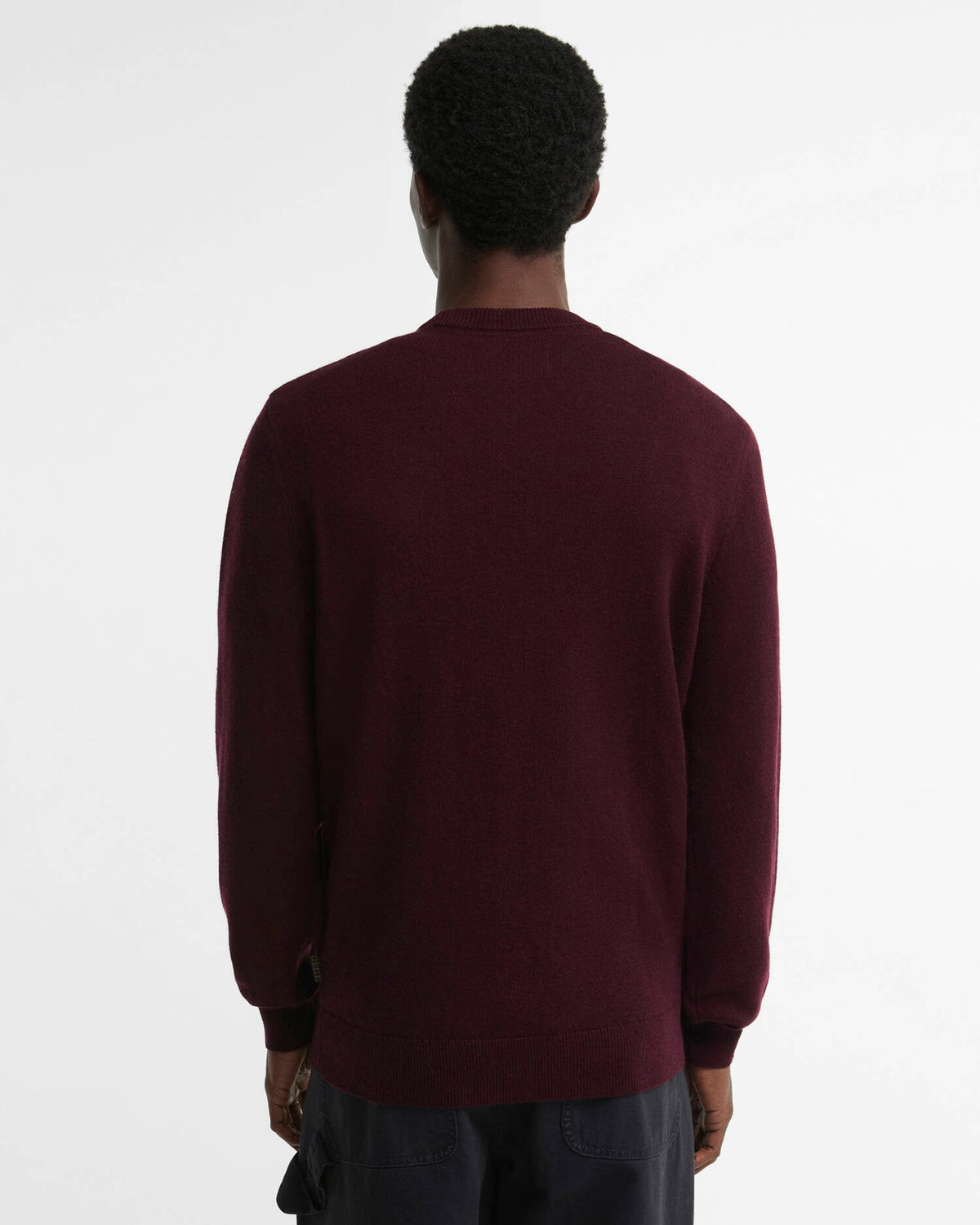 Mineral Tartan Crew Neck Jumper