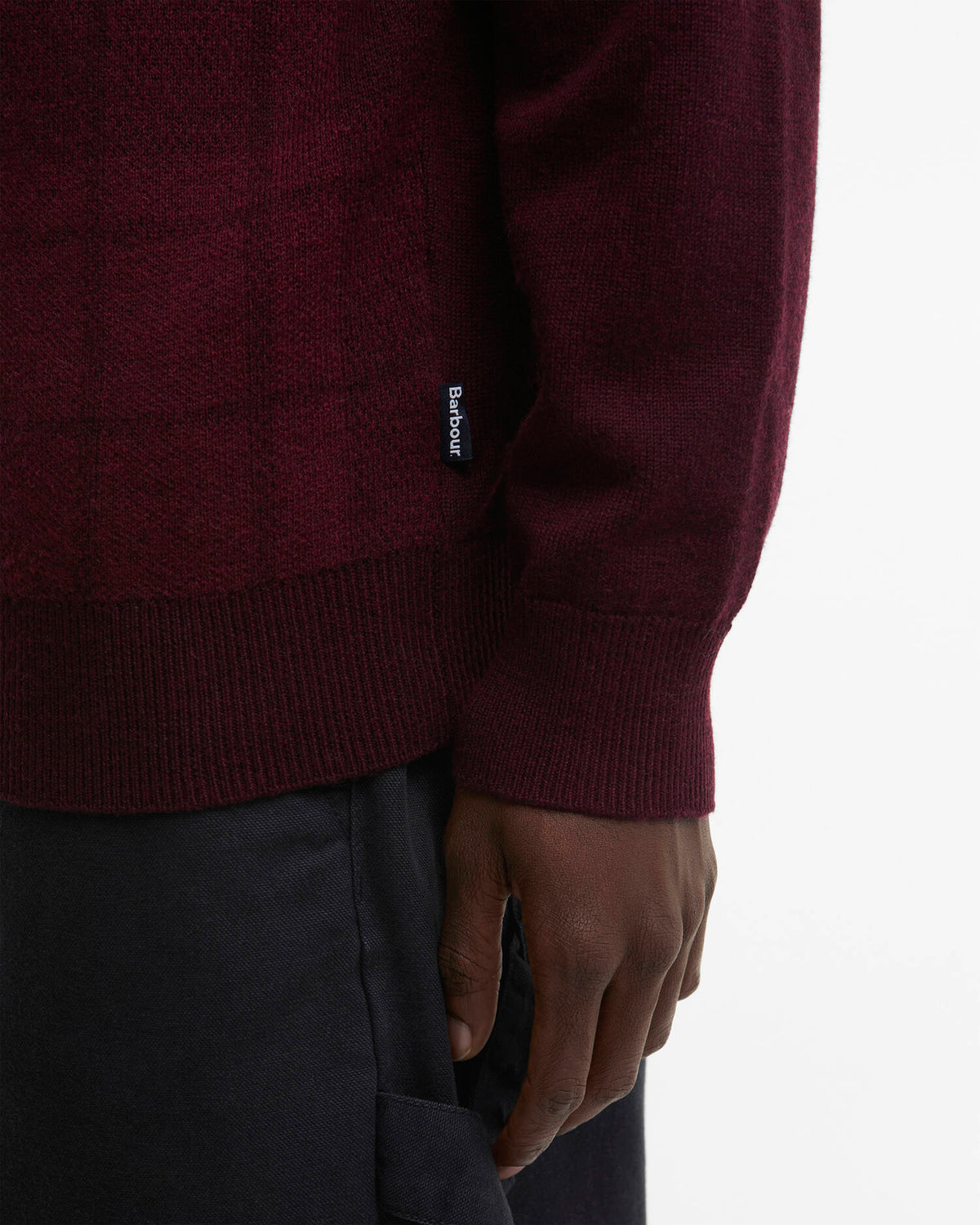 Mineral Tartan Crew Neck Jumper