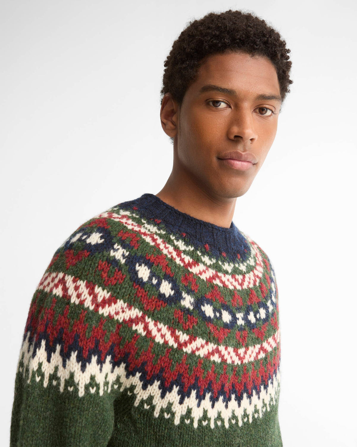 Fair Isle Made in Scotland Crew-Neck Jumper