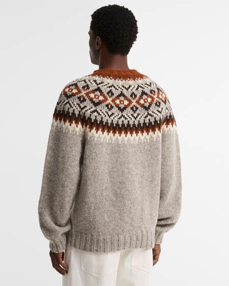 Fair Isle Made in Scotland Crew-Neck Jumper