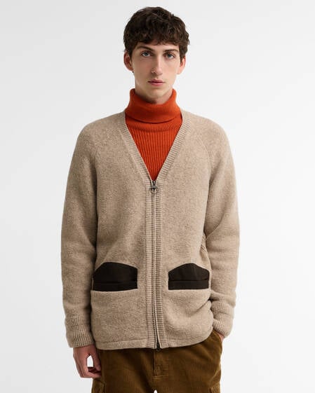 Barbour x Norbit Wool Boucle Cardigan