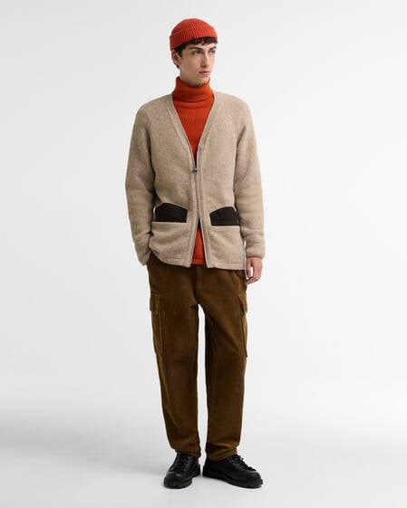 Barbour x Norbit Wool Boucle Cardigan
