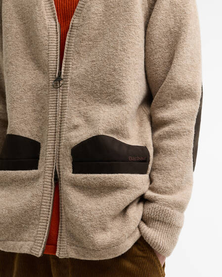 Barbour x Norbit Wool Boucle Cardigan