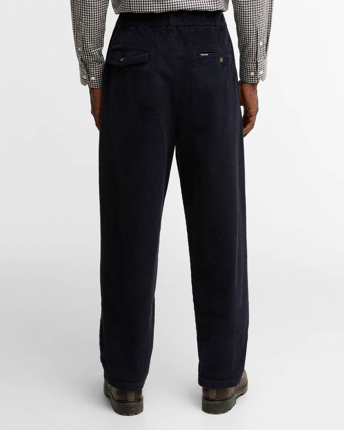 Stretch Cord Relaxed Trousers