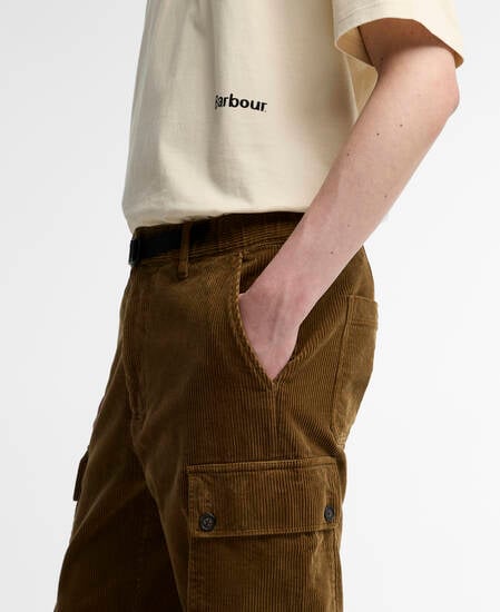 Leonard Oversized Cord Cargo Trousers