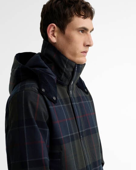 Lonnen Tartan Waterproof Jacket