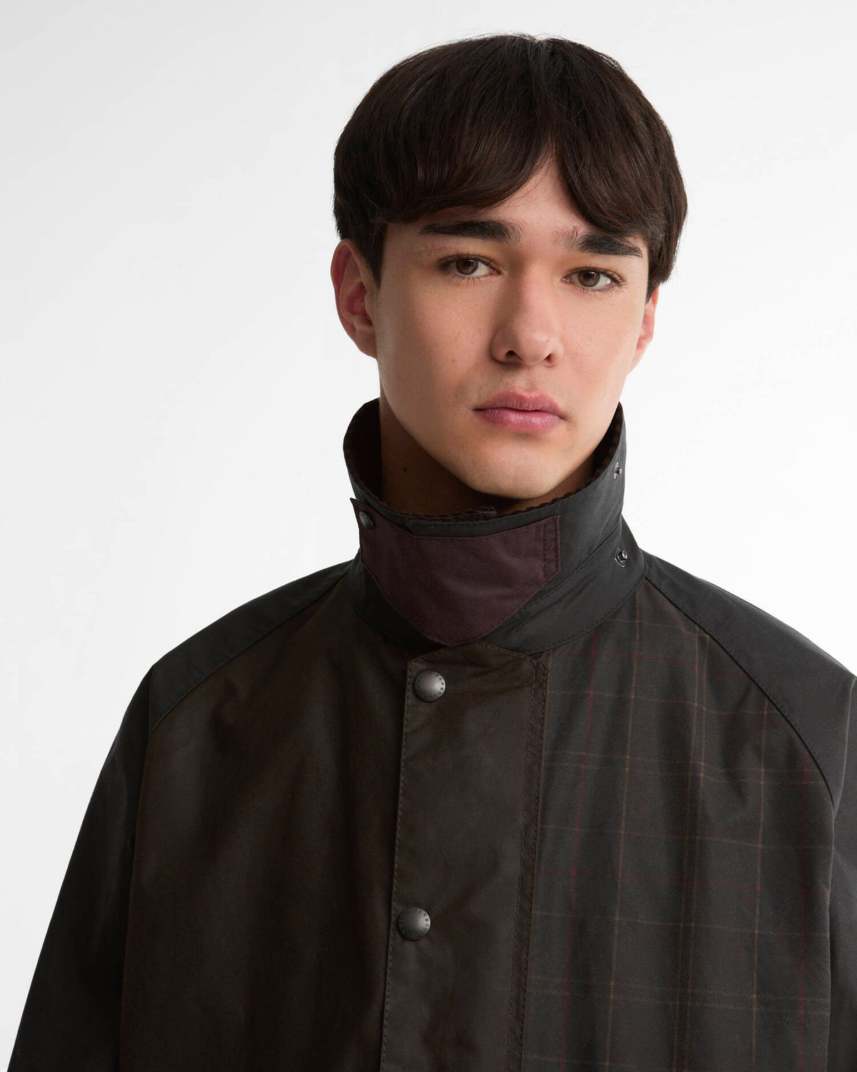 Patchwork Transport Waxed Jacket