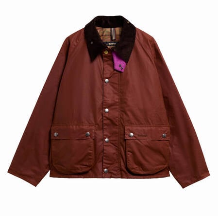 Paul Smith Loves Barbour Key Transport Waxed Jacket