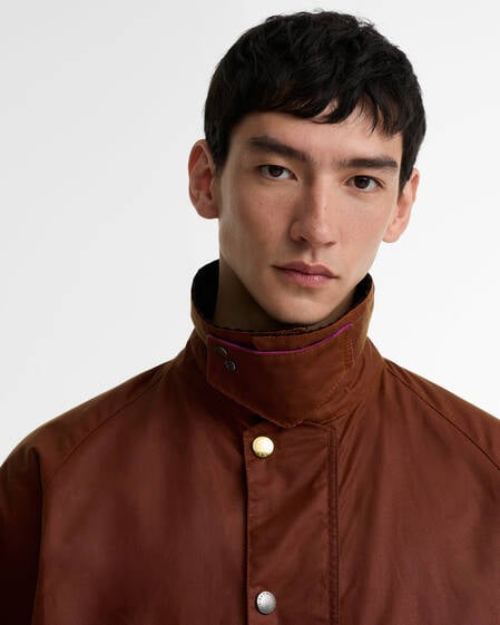 Paul Smith Loves Barbour Key Transport Waxed Jacket