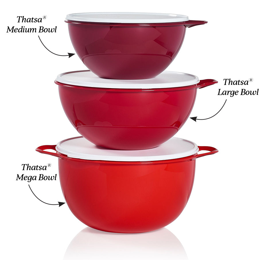 Tupperware ThatsaBowl | Airtight, Leakproof, Mixing Bowl, 32cups / 7.8 L