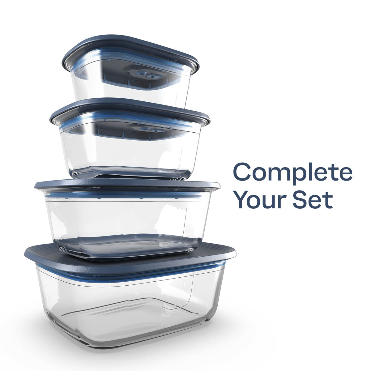 Glass Food Storage Container | Rectangular Large