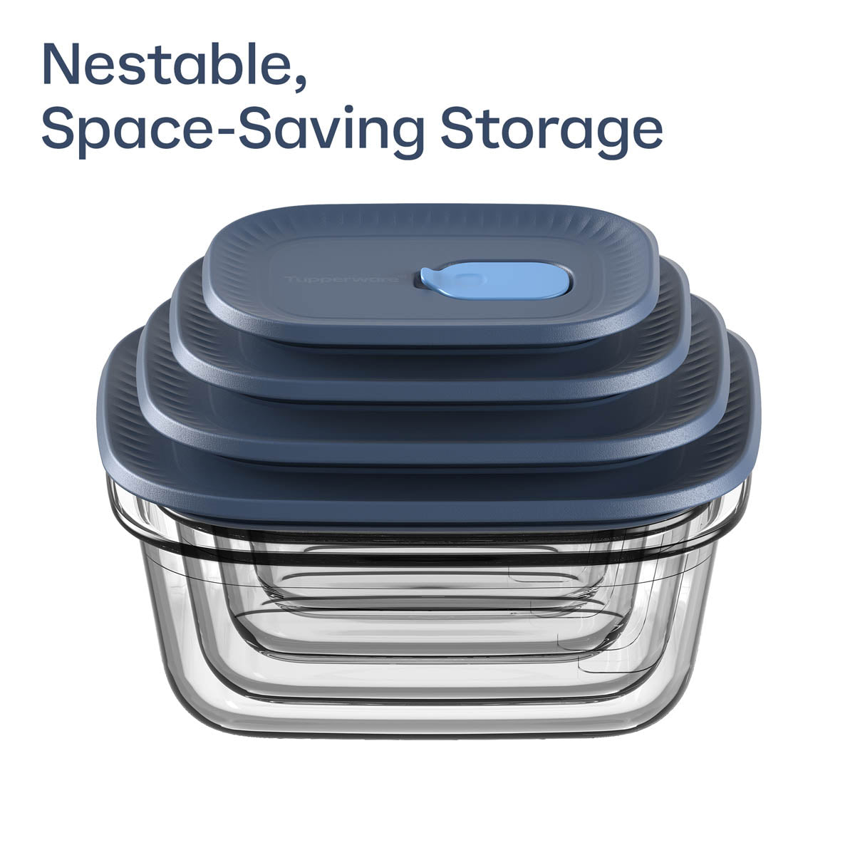 Glass Food Storage Container | Rectangular Large