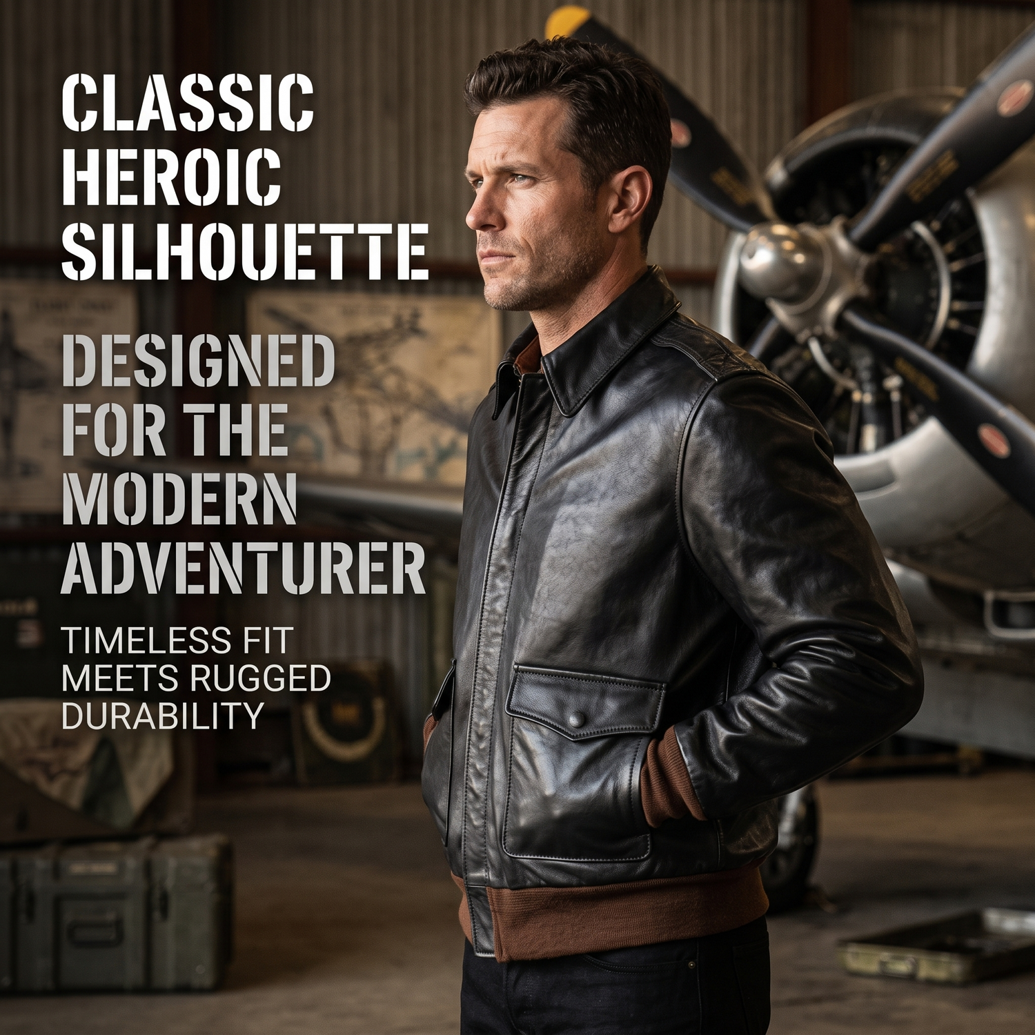 American Air Force A2 Pilot Jacket - J46