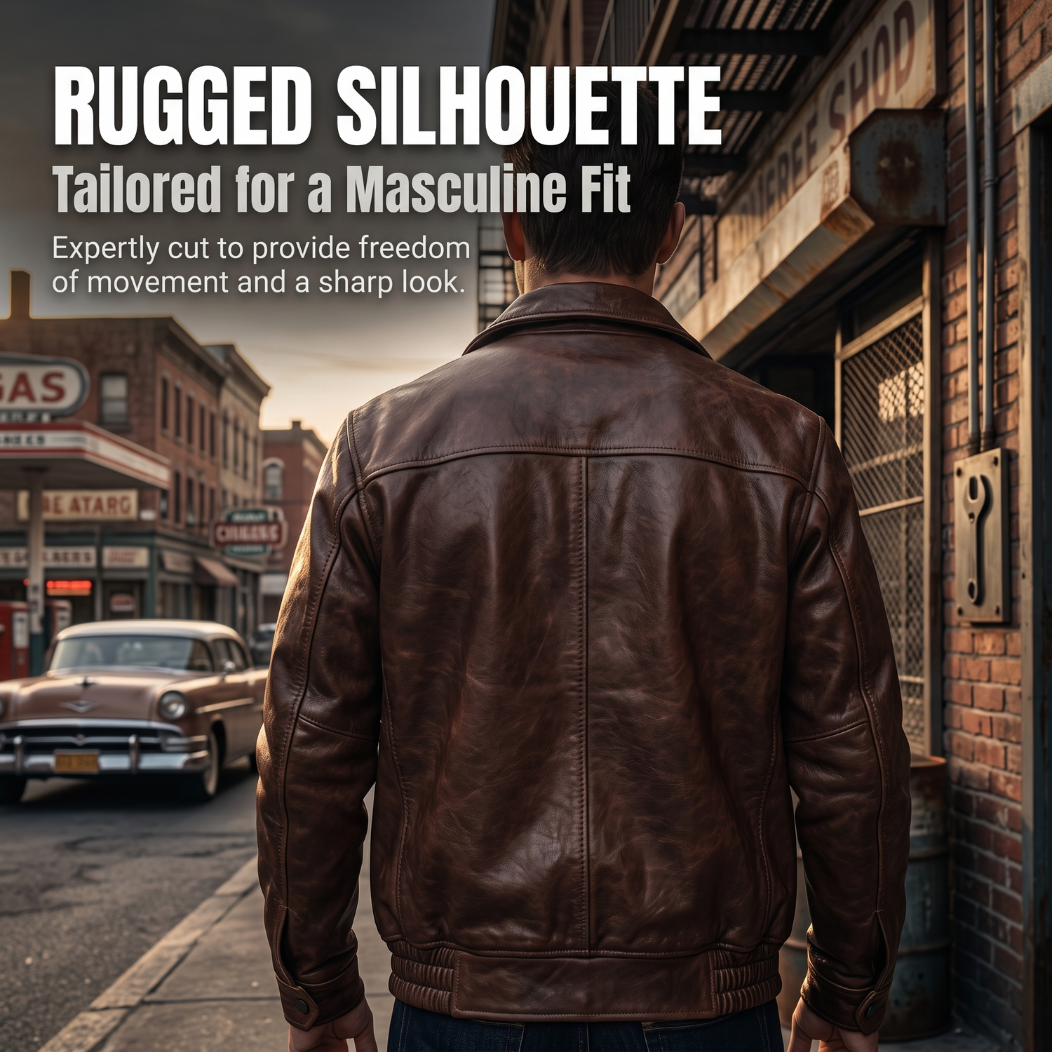 Retro Lapel Casual Flight Jacket - J52