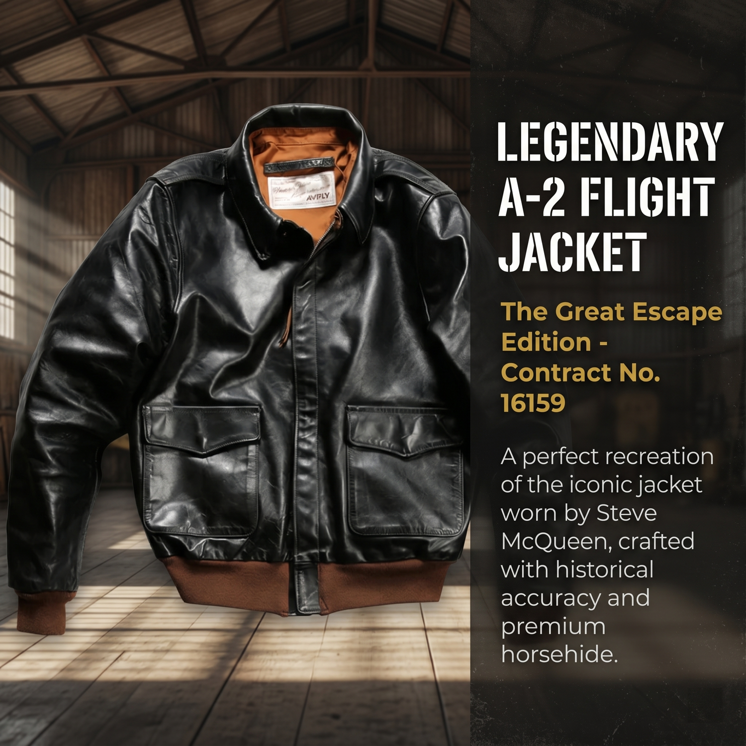 16159 Classic Reissue American A-2 Pilot Jacket- J47