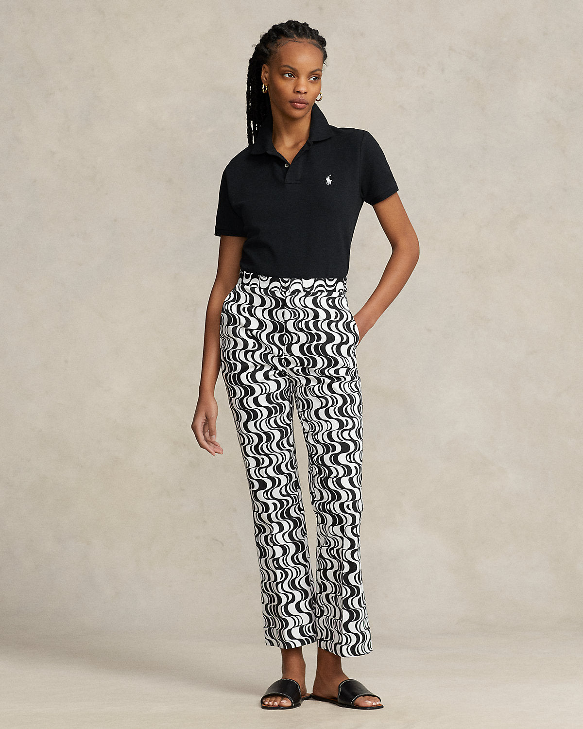 The Iconic Classic Fit Mesh Polo Shirt