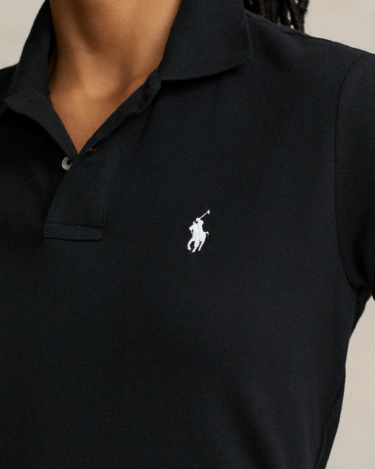 The Iconic Classic Fit Mesh Polo Shirt