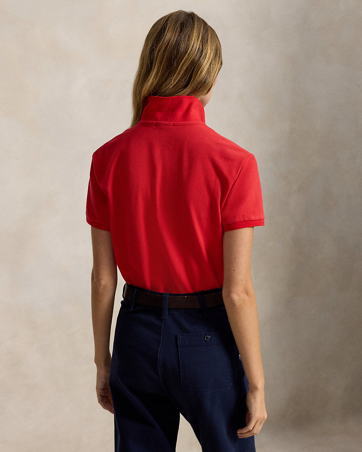 The Iconic Classic Fit Mesh Polo Shirt