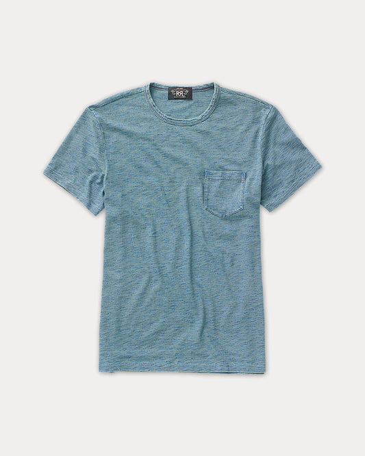 Indigo Jersey Pocket T-Shirt
