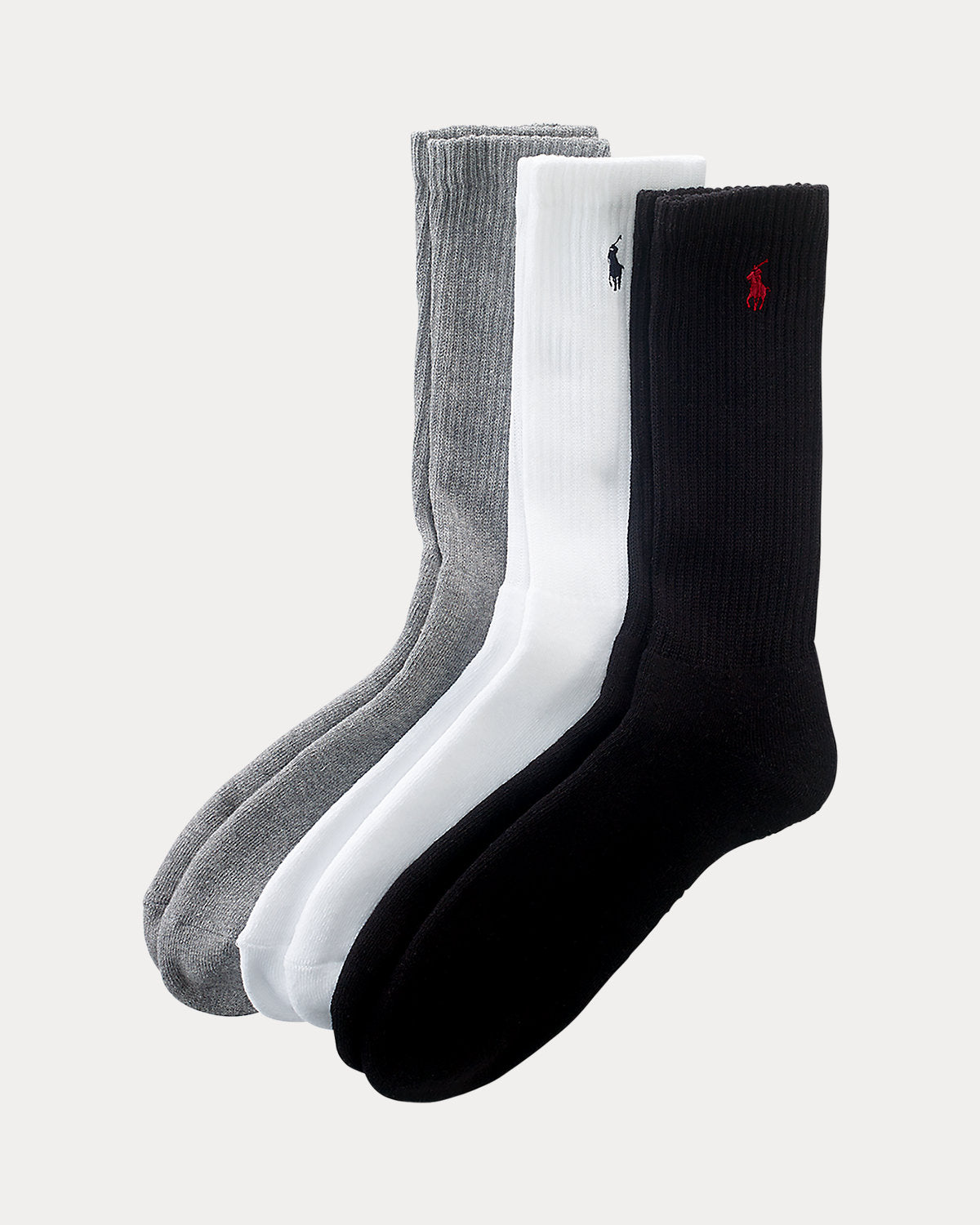 Cotton-Blend Crew Sock 3-Pack