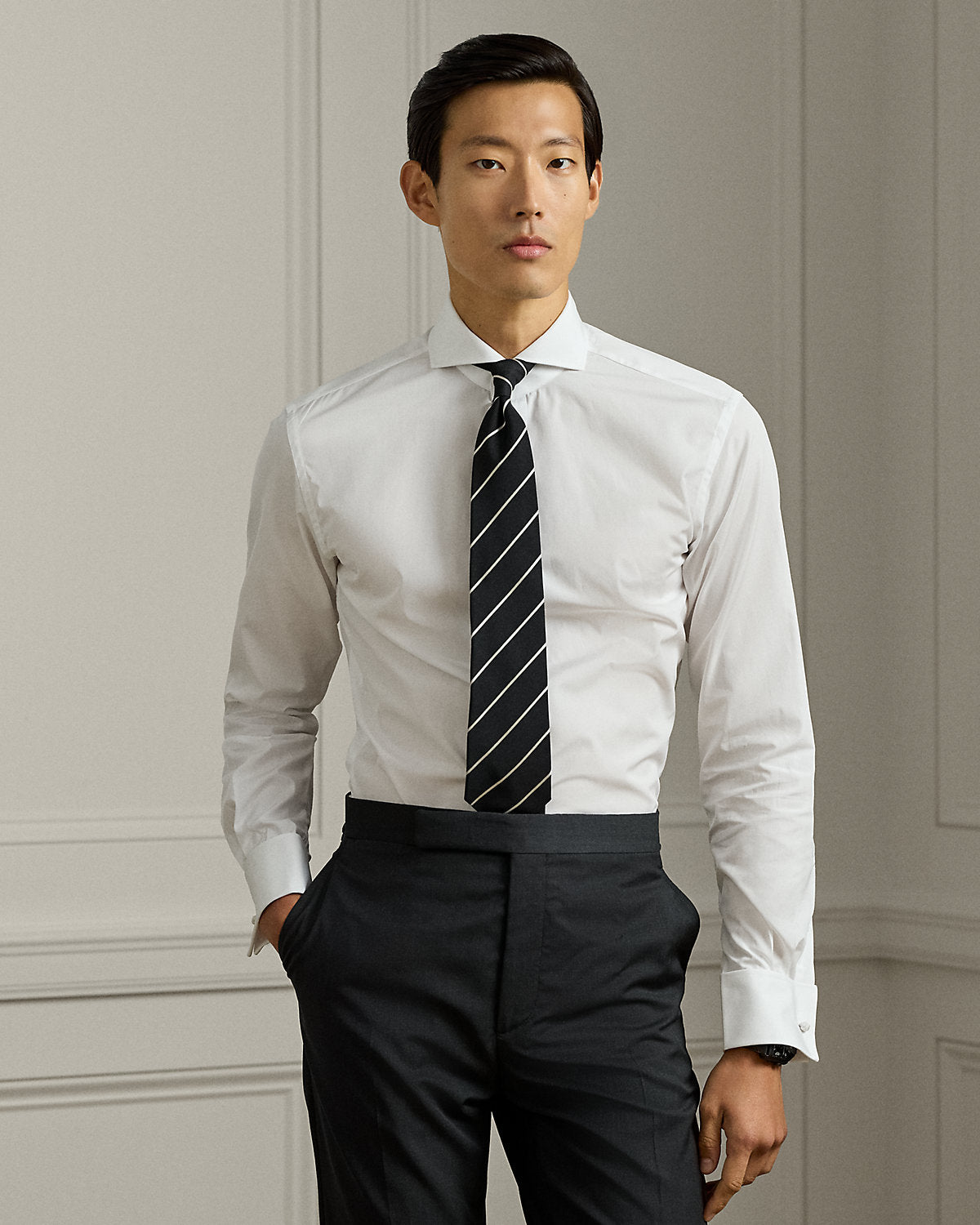 Poplin French Cuff Shirt