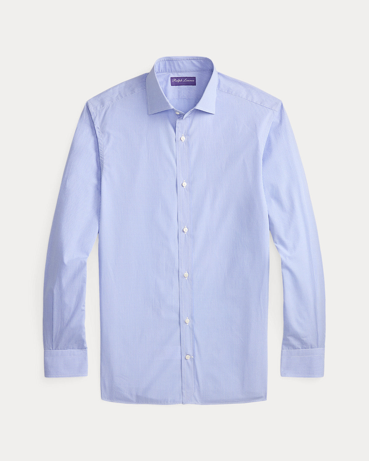 Mini-Gingham Twill Shirt