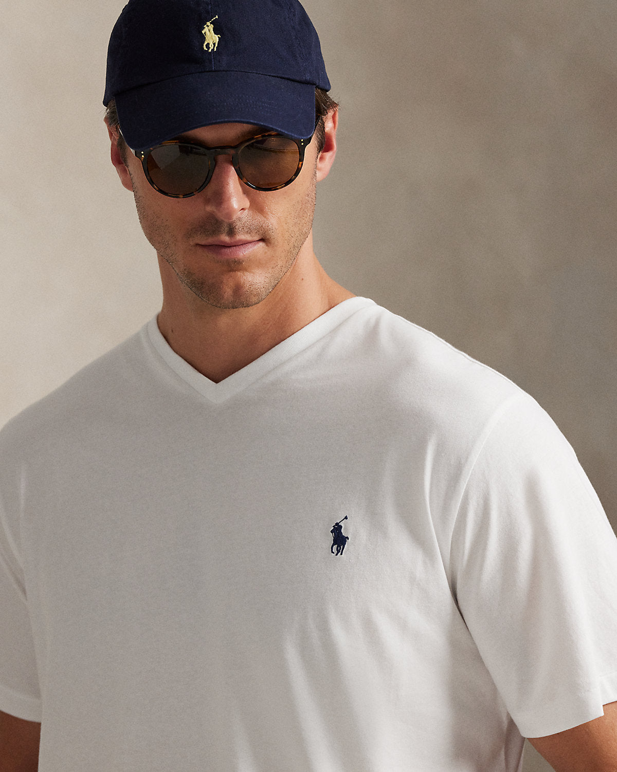 Jersey V-Neck T-Shirt