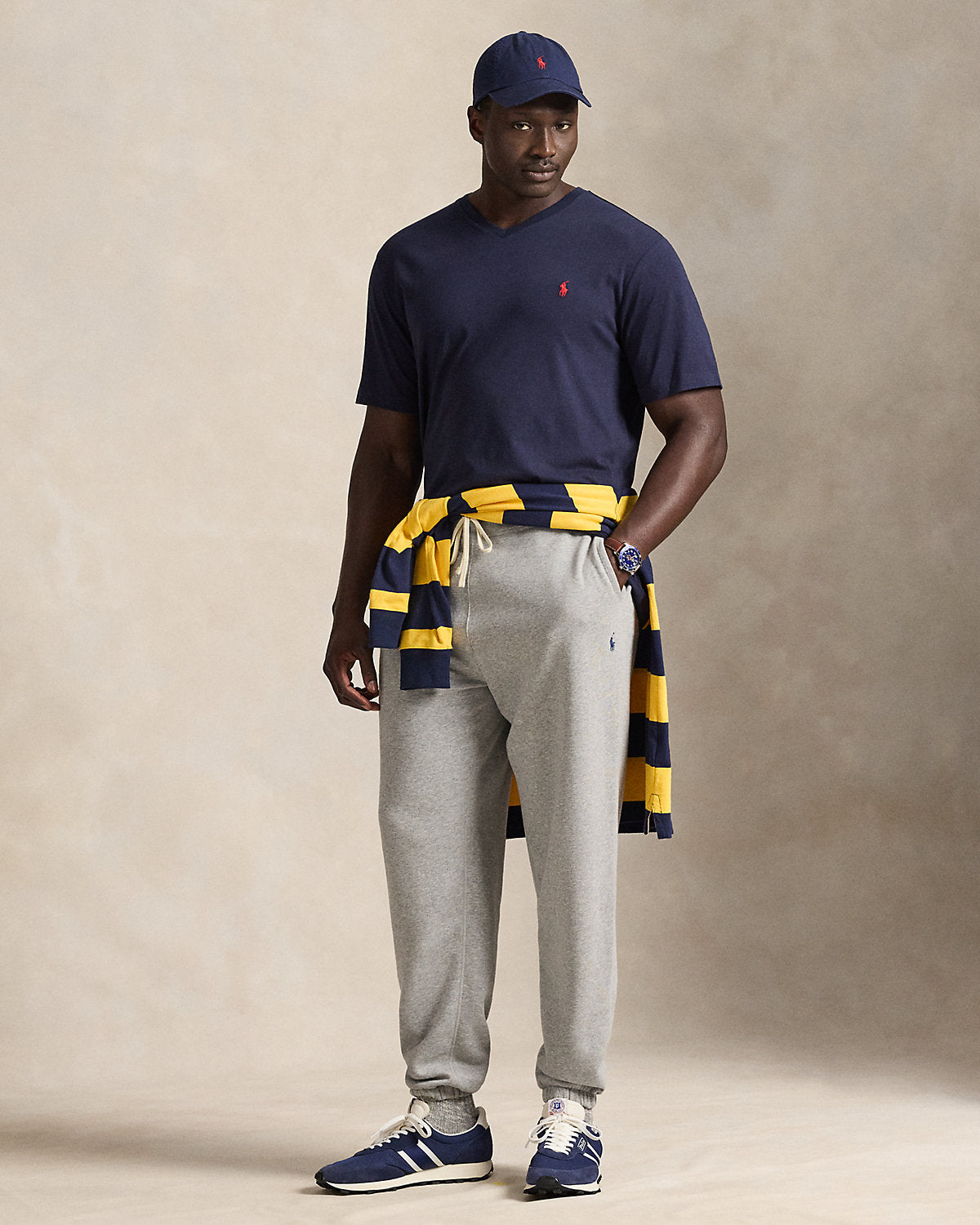 Jersey V-Neck T-Shirt