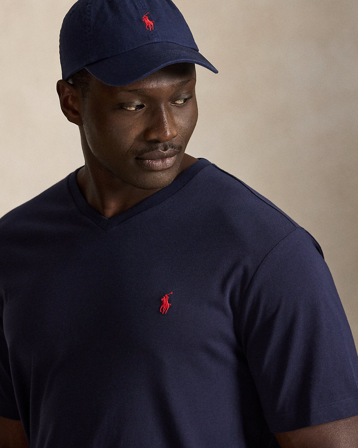 Jersey V-Neck T-Shirt