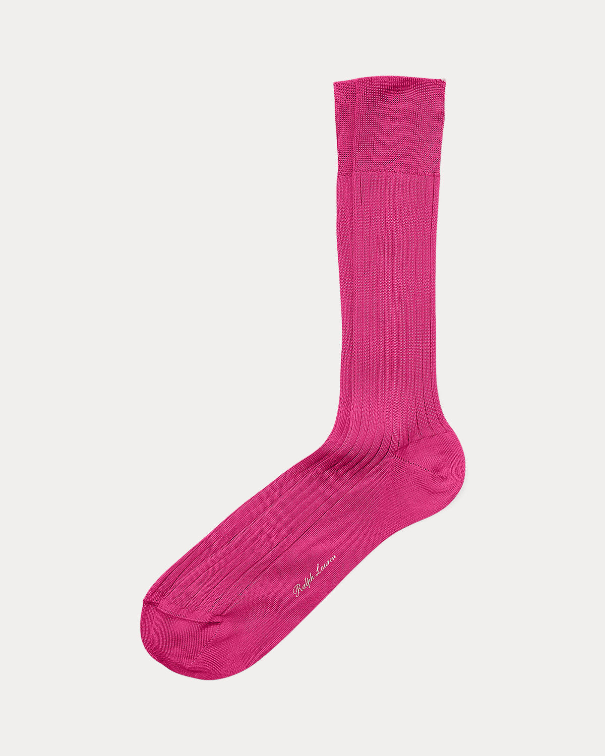 Rib-Knit Cotton Trouser Socks