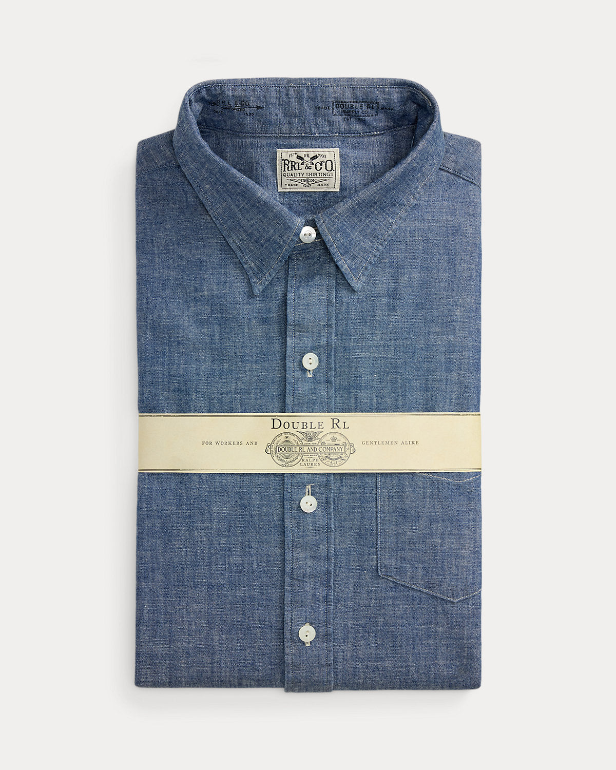 Slim Fit Chambray Shirt