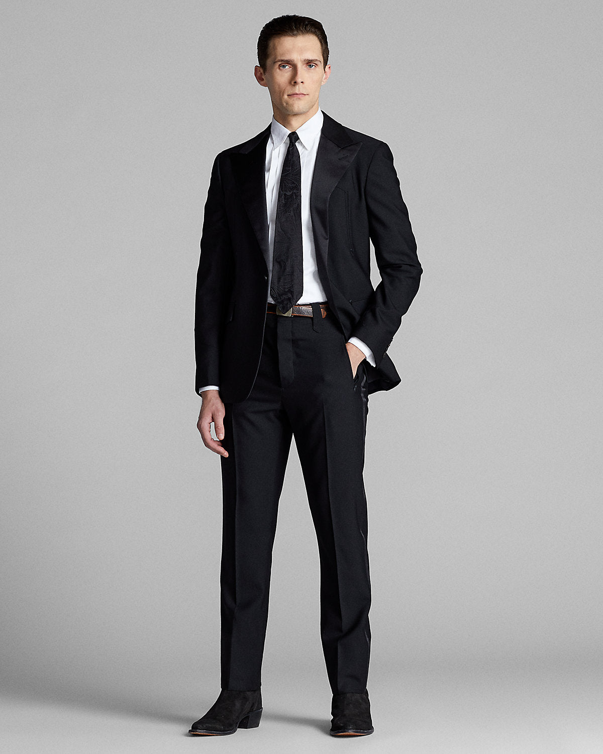 Slim Fit French Cuff Tuxedo Shirt