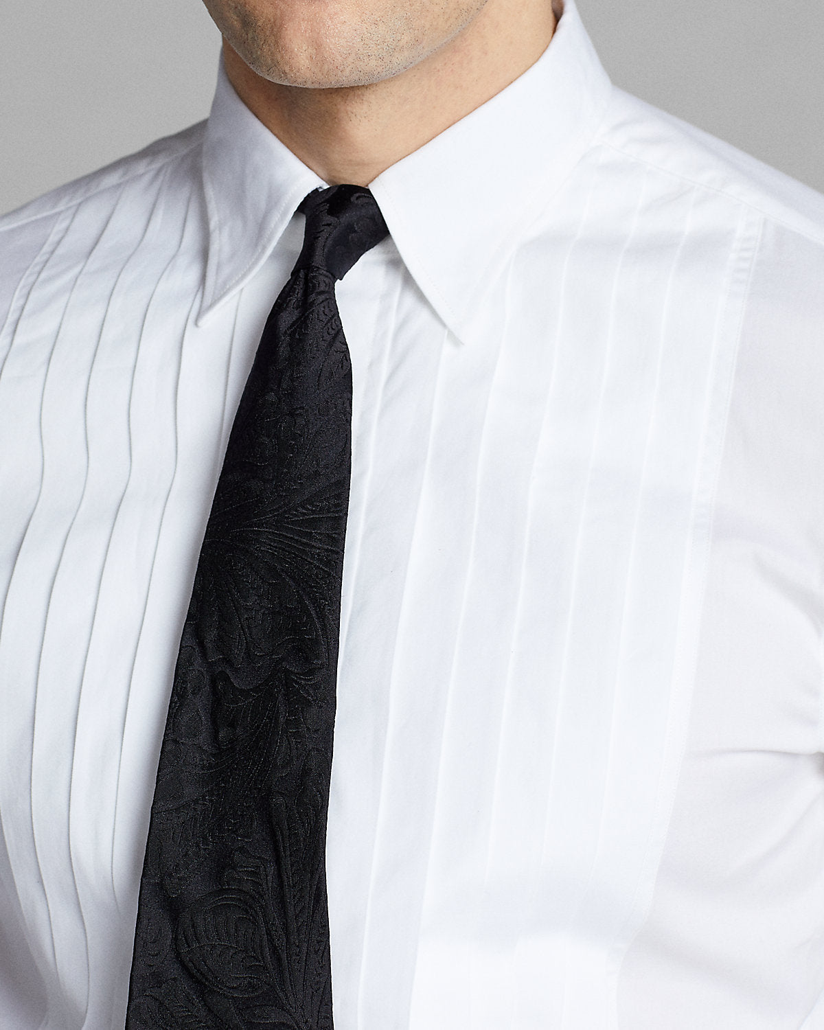 Slim Fit French Cuff Tuxedo Shirt