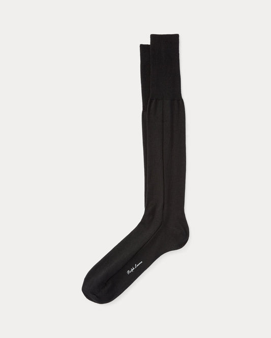 Cashmere-Silk Tuxedo Socks